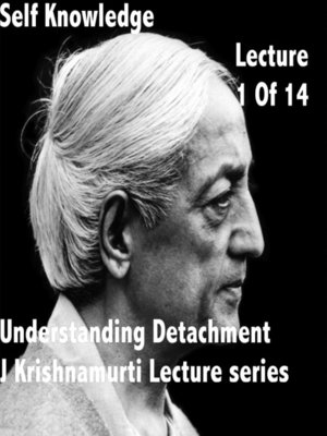cover image of J Krishnamurti Lectures Series Ojai, Volume 1